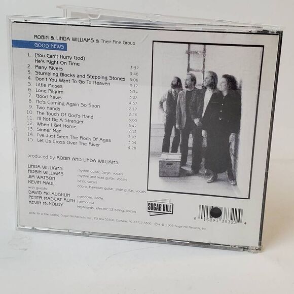 ROBIN & LINDA WILLIAMS & Their Fine Group | Good News [CD] - Picture 3 of 3
